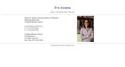 Desktop Screenshot of evaascarza.com